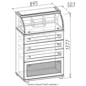 Комод Милана 2