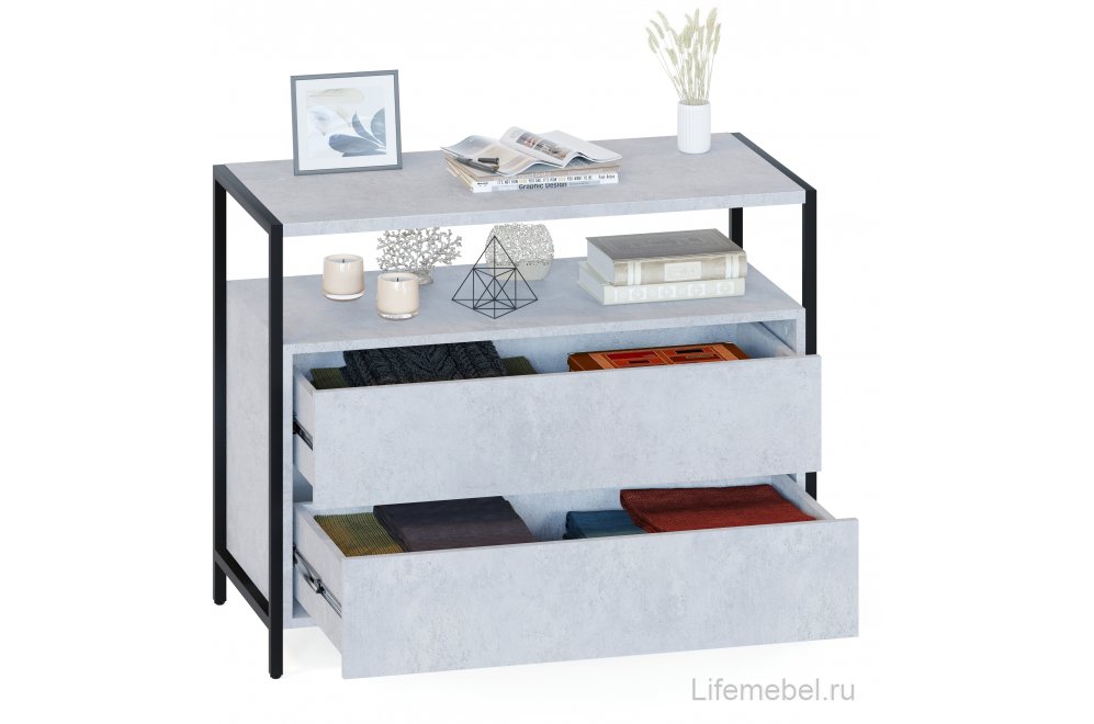 Комод Т-400 лдсп бетон