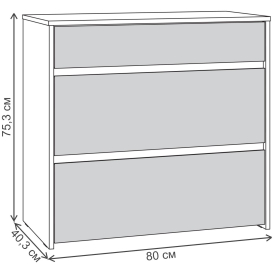 Комод Тизерия