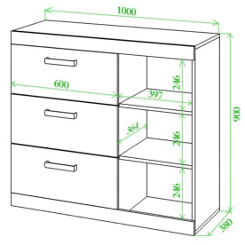 Комод Той 100 НН