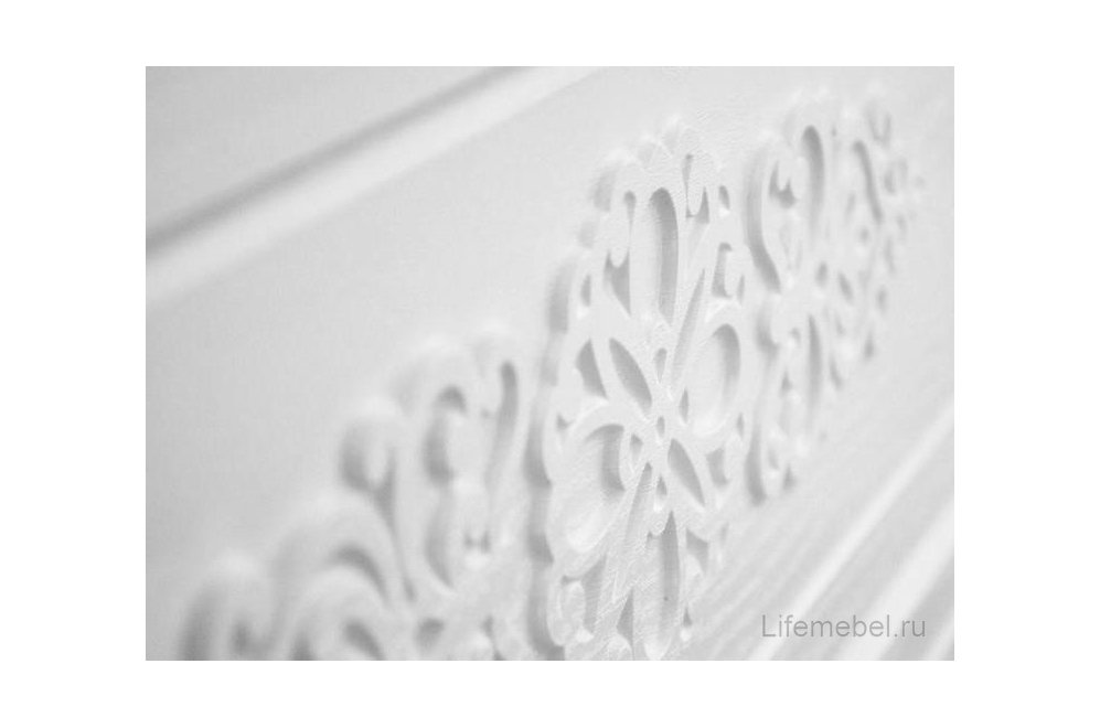 Комод Ассоль АС-18 белое дерево