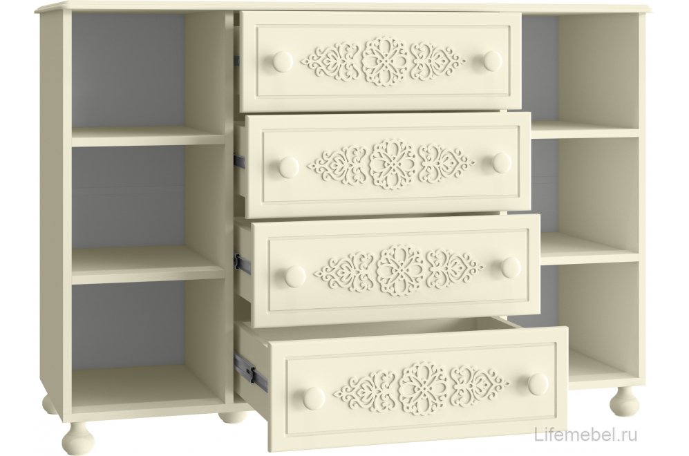 Комод Ассоль плюс АС-19 ваниль