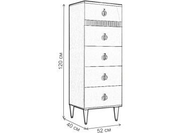 Комод Rimini Solo