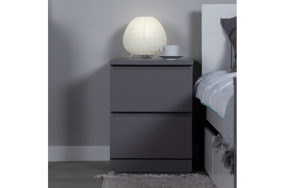 Комод Варма 2 серый