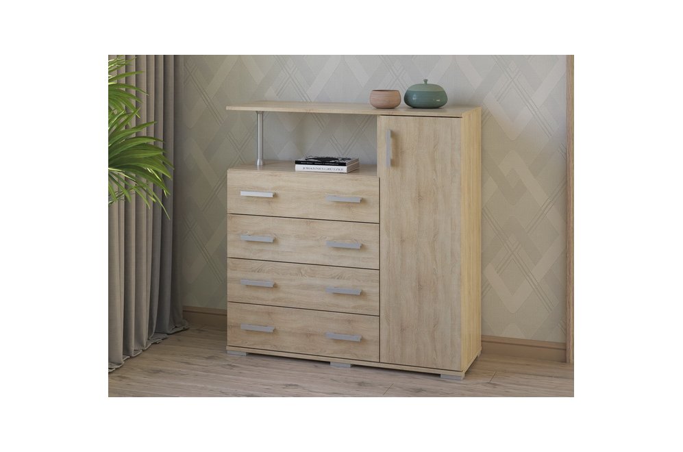 Комод Вента-10 дуб сонома правый