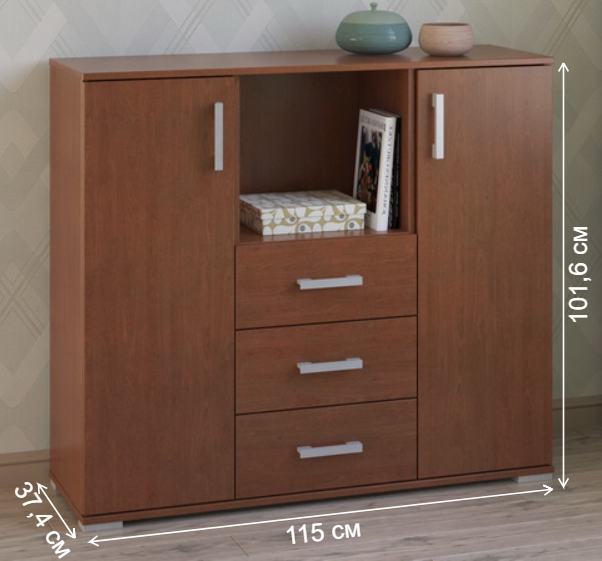 Комод Вента-65 вишня