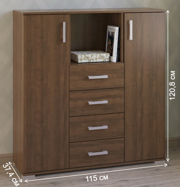 Комод Вента-66 орех