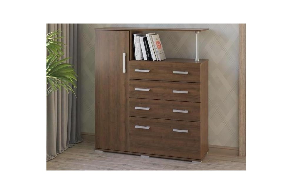 Комод Вента-9 орех левый