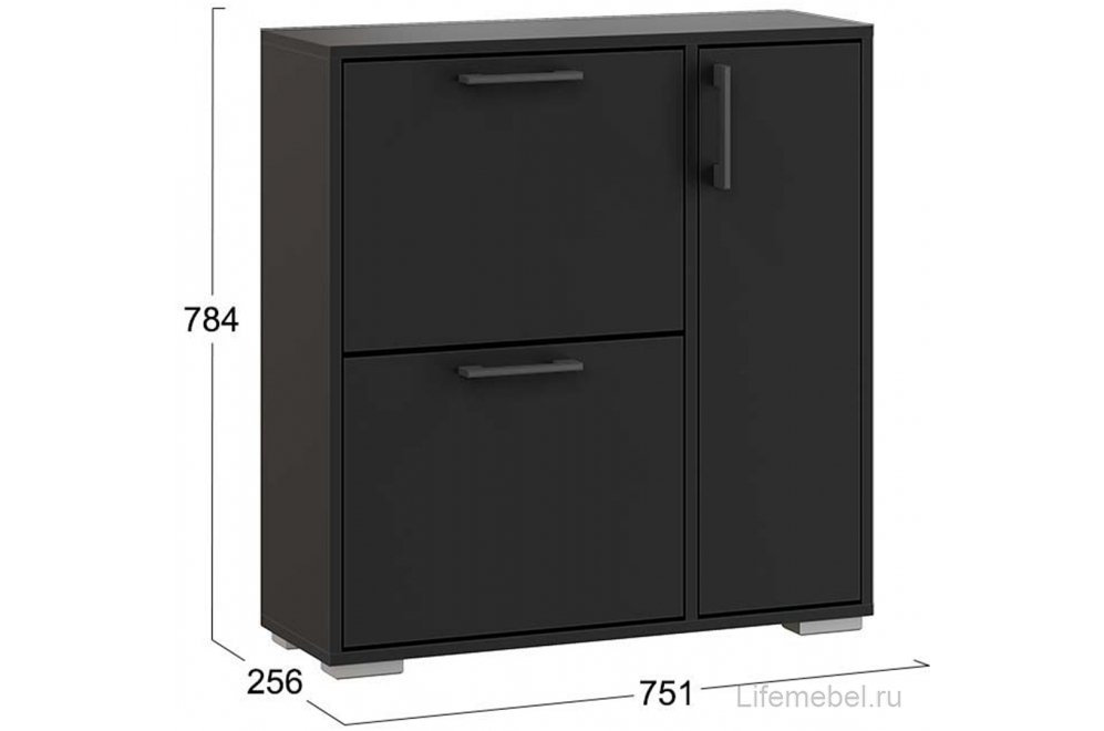 Обувница Тип 15 антрацит