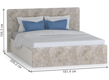 Двуспальная кровать Алеб