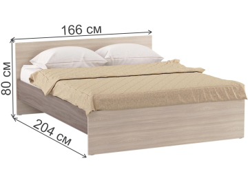 Двуспальная кровать Алетра