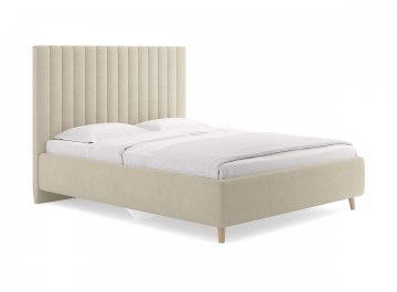 Двуспальная кровать Amanda бежевый лаунж