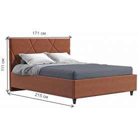 Двуспальная кровать Амбер