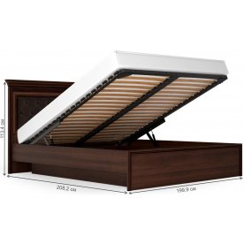 Двуспальная кровать Бирель 1