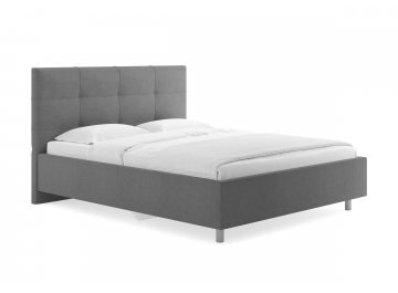 Двуспальная кровать Caprice серый лаунж