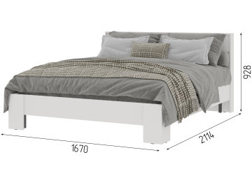 Двуспальная кровать Элла КР 03