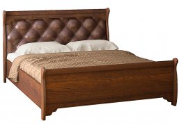 Двуспальная кровать Флоренция 677 160х200 дуб оксфорд