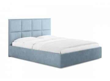Двуспальная кровать Helga голубой эвита