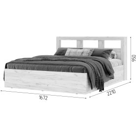 Двуспальная кровать Канио