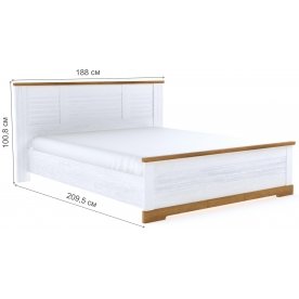 Двуспальная кровать Кантри