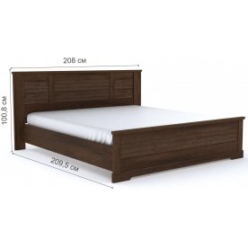 Двуспальная кровать Кантри