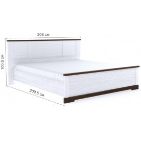 Двуспальная кровать Кантри