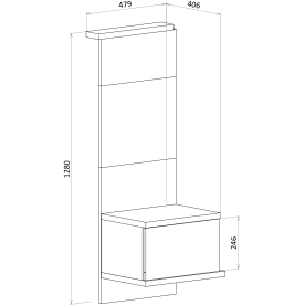 Двуспальная кровать Кения 5005.06.08.1 М1