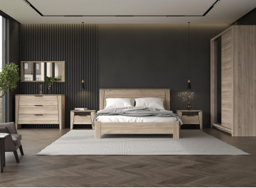 Двуспальная кровать Юта