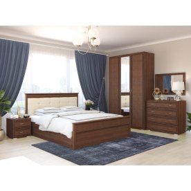 Двуспальная кровать Ливорно с ортопедическим основанием