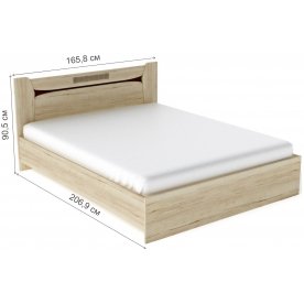 Двуспальная кровать Мале