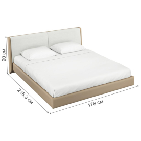 Двуспальная кровать Miramar MDI.BD.MRM.1