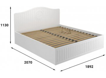 Двуспальная кровать Монблан МБ-607К