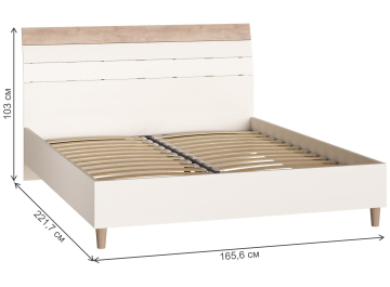 Двуспальная кровать Мостана