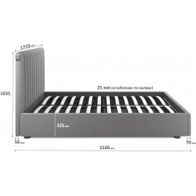 Двуспальная кровать Olivia