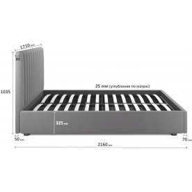 Двуспальная кровать Olivia