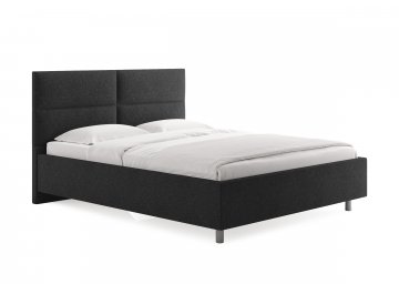 Двуспальная кровать Omega графитовый кашемир