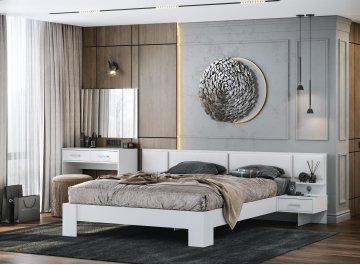 Двуспальная кровать Осдер КР-007