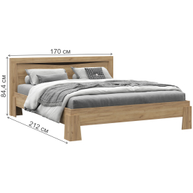 Двуспальная кровать Паулина КР 703