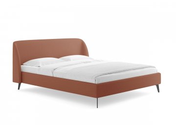 Полутораспальная кровать Rosa терракотовый тедди