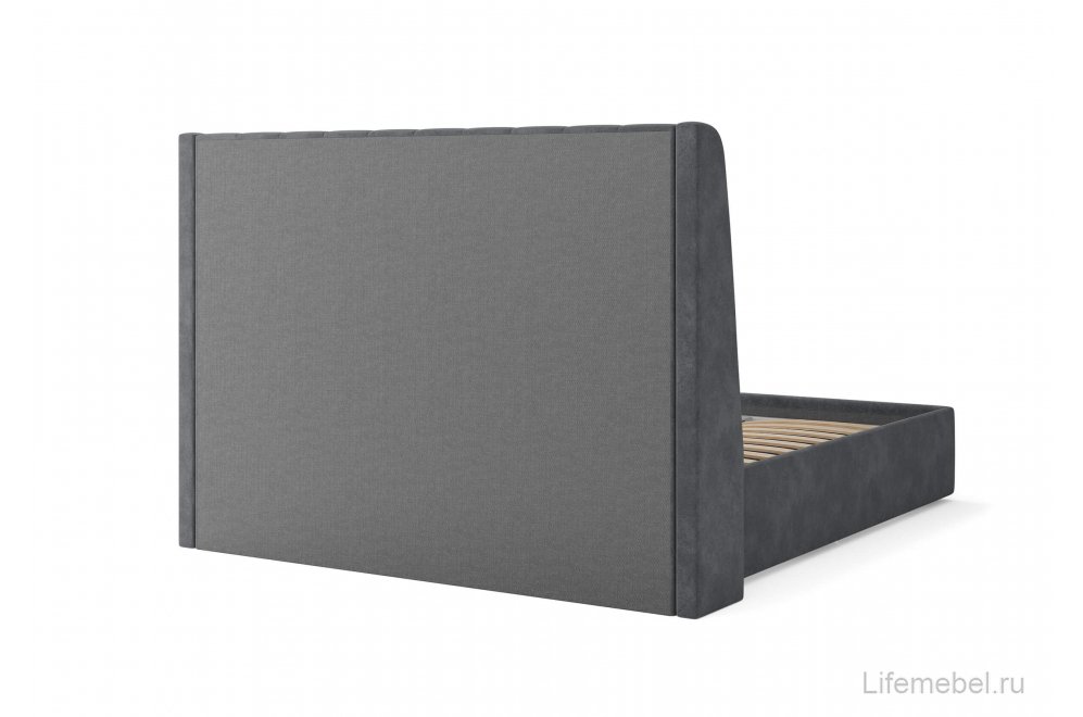 Двуспальная кровать Samanta 160x200 с основанием Лаунж бежевый