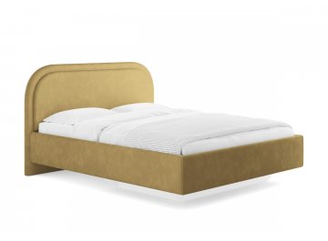 Двуспальная кровать Sandra горчичный эвита