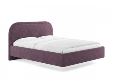 Двуспальная кровать Sandra лаванда микровелюр