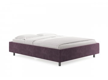 Двуспальная кровать Scandinavia лаванда микровелюр