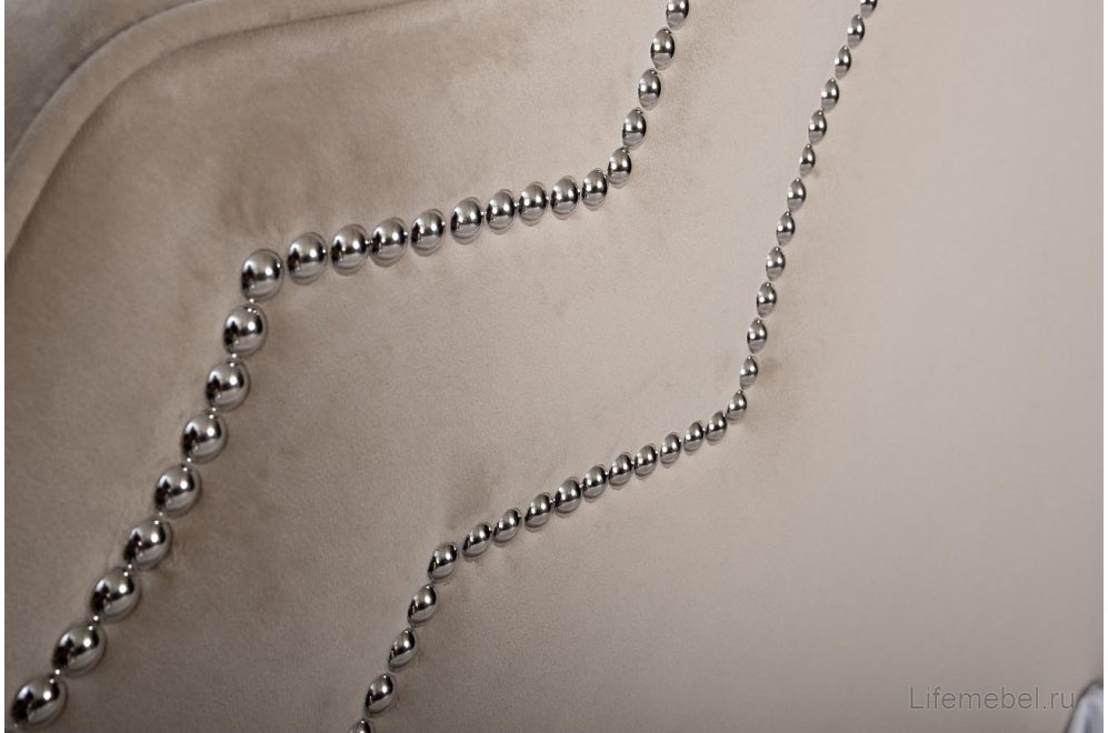 Двуспальная кровать Шарлотта 160x200 бежевая