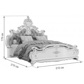 Двуспальная кровать Шейх