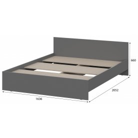 Двуспальная кровать Сибити