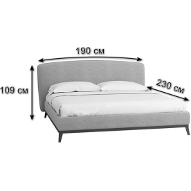 Двуспальная кровать Сканди Лайт