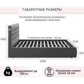 Двуспальная кровать Verona