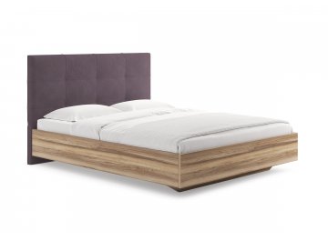 Двуспальная кровать Victoria слива лофти