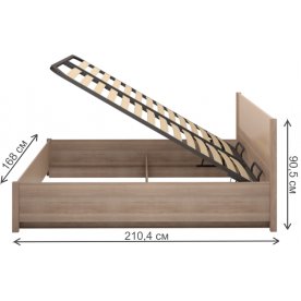 Двуспальная кровать Вива